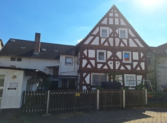 1-Familien-Fachwerkhaus mit Scheune und Werkstatt in Rabenau – Londorf