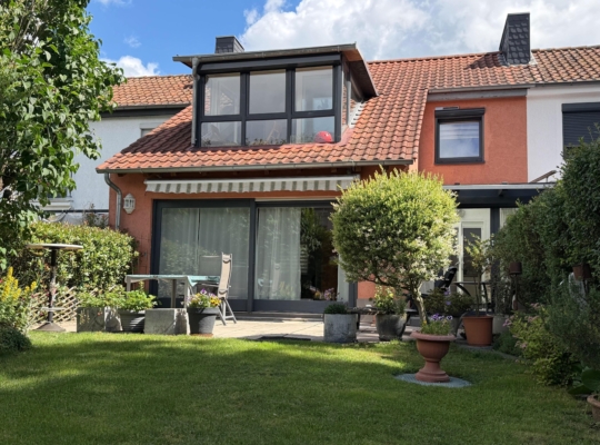 Ansicht vom Garten