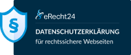 eRecht24 | Datenschutzerklärung für rechtssichere Webseiten