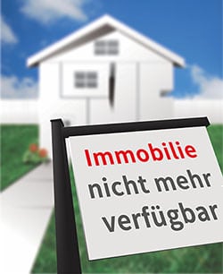 Immobilie nicht mehr verfügbar